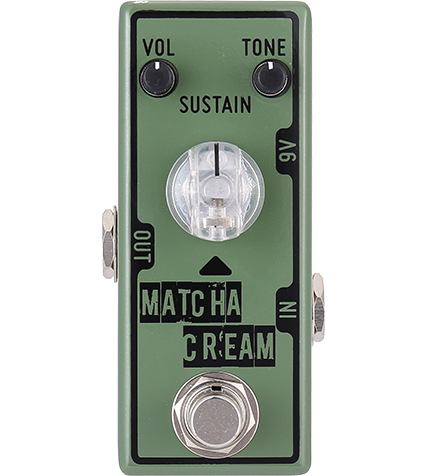 MATCHA CREAM-Compact Fuzz Pedal With Classic Fuzz Tone